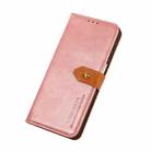 For Xiaomi Mi 11T Pro KHAZNEH Dual-color Cowhide Texture Horizontal Flip Leather Case with Holder & Card Slots & Wallet & Photo Frame(Rose Gold) - 4