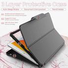 Litchi Texture Horizontal Flip PU Leather Case with Holder & Card Slots & Sleep / Wake-up Function & Pen Slot For iPad 10.2 2021 / 2020 / 2019(Black) - 4