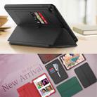 Litchi Texture Horizontal Flip PU Leather Case with Holder & Card Slots & Sleep / Wake-up Function & Pen Slot For iPad 10.2 2021 / 2020 / 2019(Black) - 7