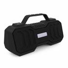 New Rixing NR-4500M Bluetooth 5.0 Portable Outdoor Karaoke Wireless Bluetooth Speaker with Microphone(Black) - 1
