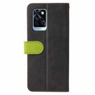 For Infinix Note 10 Pro / 10 Pro NFC Business Stitching-Color Horizontal Flip PU Leather Case with Holder & Card Slots & Photo Frame(Green) - 3