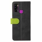 For Infinix Hot 9 Play Business Stitching-Color Horizontal Flip PU Leather Case with Holder & Card Slots & Photo Frame(Green) - 3