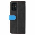 For Infinix Note 8 Business Stitching-Color Horizontal Flip PU Leather Case with Holder & Card Slots & Photo Frame(Blue) - 3