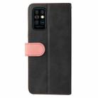 For Infinix Note 8 Business Stitching-Color Horizontal Flip PU Leather Case with Holder & Card Slots & Photo Frame(Pink) - 3