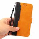 For Tecno Spark 6 Business Stitching-Color Horizontal Flip PU Leather Case with Holder & Card Slots & Photo Frame(Orange) - 7