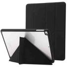 Deformation Acrylic Smart Leather Tablet Case For iPad 9.7 2017 / 2018 / Air / Air 2 / Pro 9.7(Black) - 1