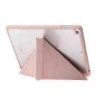 Deformation Acrylic Smart Leather Tablet Case For iPad 9.7 2017 / 2018 / Air / Air 2 / Pro 9.7(Rose Gold) - 5