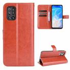 For Doogee N40 Pro Crazy Horse Texture Horizontal Flip Leather Case with Holder & Card Slots & Lanyard(Brown) - 1