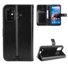 For UMIDIGI Bison Pro Crazy Horse Texture Horizontal Flip Leather Case with Holder & Card Slots & Lanyard(Black) - 1