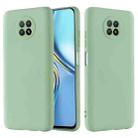 For Honor X20 Solid Color Liquid Silicone Dropproof Full Coverage Protective Case(Green) - 1
