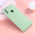 For Samsung Galaxy M21 2021 Solid Color Liquid Silicone Dropproof Full Coverage Protective Case(Green) - 6