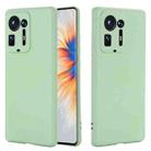 For Xiaomi Mix 4 Solid Color Liquid Silicone Dropproof Full Coverage Protective Case(Green) - 1