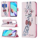 For Xiaomi Redmi 10 Colored Drawing Pattern Horizontal Flip Leather Case with Holder & Card Slots & Wallet(Deer) - 1