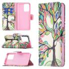 For Xiaomi Mi 11T Colored Drawing Pattern Horizontal Flip Leather Case with Holder & Card Slots & Wallet(Tree Life) - 1