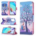 For Xiaomi Redmi 10 Colored Drawing Pattern Horizontal Flip Leather Case with Holder & Card Slots & Wallet(Owl) - 1