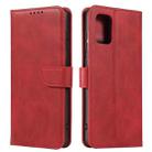 For Samsung Galaxy A91 Calf Texture Buckle Horizontal Flip Leather Case with Holder & Card Slots & Wallet(Red) - 1