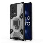 For vivo iQOO 8 Pro Space PC + TPU Ring Holder Protective Case(White) - 1