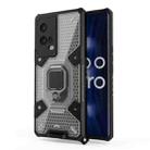For vivo iQOO 8 Pro Space PC + TPU Ring Holder Protective Case(Grey) - 1