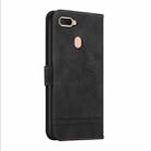 For OPPO A12 Retro Skin Feel Horizontal Flip Soft TPU + PU Leather Case with Holder & Card Slots & Photo Frame(Black) - 3