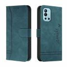 For OnePlus 9R Retro Skin Feel Horizontal Flip Soft TPU + PU Leather Case with Holder & Card Slots & Photo Frame(Dark Green) - 1