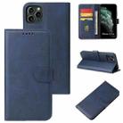 Calf Texture Buckle Horizontal Flip Leather Case with Holder & Card Slots & Wallet For iPhone 11 Pro Max(Blue) - 1