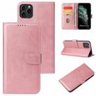 Calf Texture Buckle Horizontal Flip Leather Case with Holder & Card Slots & Wallet For iPhone 11 Pro Max(Rose Gold) - 1