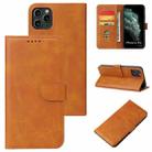 Calf Texture Buckle Horizontal Flip Leather Case with Holder & Card Slots & Wallet For iPhone 11 Pro(Khaki) - 1