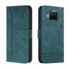 For Xiaomi Mi 10T Lite 5G Retro Skin Feel Horizontal Flip Soft TPU + PU Leather Case with Holder & Card Slots & Photo Frame(Dark Green) - 1