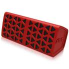 NewRixing NR-3021 TWS Hollow Triangle Pattern Bluetooth Speaker(Red) - 1