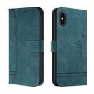 Retro Skin Feel Horizontal Flip Soft TPU + PU Leather Case with Holder & Card Slots & Photo Frame For iPhone XS Max(Army Green) - 1