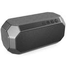 NewRixing NR-4000 TWS Mesh Polygon Music Box Concept Bluetooth Speaker(Iron Grey) - 1