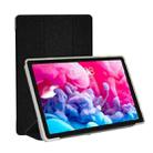 For Teclast T40 Plus Horizontal Flip PU Leather Case with Holder(Black) - 1