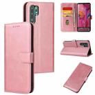 For Huawei P30 Pro Calf Texture Buckle Horizontal Flip Leather Case with Holder & Card Slots & Wallet(Rose Gold) - 1