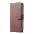 For Samsung Galaxy S21+ 5G Calf Texture Buckle Horizontal Flip Leather Case with Holder & Card Slots & Wallet(Brown) - 2