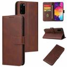 For Samsung Galaxy S20 Calf Texture Buckle Horizontal Flip Leather Case with Holder & Card Slots & Wallet(Brown) - 1