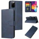 For Samsung Galaxy S20+ Calf Texture Buckle Horizontal Flip Leather Case with Holder & Card Slots & Wallet(Blue) - 1