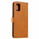 For Samsung Galaxy A02s (166.5mm) Calf Texture Buckle Horizontal Flip Leather Case with Holder & Card Slots & Wallet(Khaki) - 2