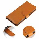 For Samsung Galaxy A02s (166.5mm) Calf Texture Buckle Horizontal Flip Leather Case with Holder & Card Slots & Wallet(Khaki) - 7