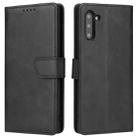 For Samsung Galaxy Note10 Calf Texture Buckle Horizontal Flip Leather Case with Holder & Card Slots & Wallet(Black) - 1
