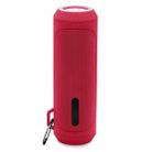 NewRixing NR-4016A TWS Outdoor Splashproof Bluetooth Speaker with Carabiner Handle & SOS Flashlight(Red) - 1