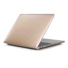 For Macbook Pro 16 inch Laptop Metal Style Protective Case(Gold) - 1