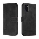 For Samsung Galaxy A31 Retro Skin Feel Horizontal Flip Soft TPU + PU Leather Case with Holder & Card Slots & Photo Frame(Black) - 1