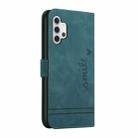 For Samsung Galaxy A32 5G Retro Skin Feel Horizontal Flip Soft TPU + PU Leather Case with Holder & Card Slots & Photo Frame(Army Green) - 3
