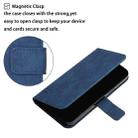 For Samsung Galaxy A71 5G Retro Skin Feel Horizontal Flip Soft TPU + PU Leather Case with Holder & Card Slots & Photo Frame(Blue) - 5