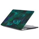 For Macbook Pro 16 inch Laptop Water Stick Style Protective Case(Palm Leaf) - 1
