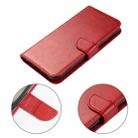 For Xiaomi Redmi 9C Calf Texture Buckle Horizontal Flip Leather Case with Holder & Card Slots & Wallet(Red) - 3
