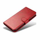 For Xiaomi Redmi 9C Calf Texture Buckle Horizontal Flip Leather Case with Holder & Card Slots & Wallet(Red) - 4