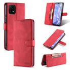 For vivo Y52s AZNS Dream II Skin Feel PU+TPU Horizontal Flip Leather Case with Holder & Card Slots & Wallet(Red) - 1