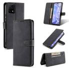 For vivo Y52s AZNS Dream II Skin Feel PU+TPU Horizontal Flip Leather Case with Holder & Card Slots & Wallet(Black) - 1