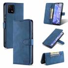 For vivo Y52s AZNS Dream II Skin Feel PU+TPU Horizontal Flip Leather Case with Holder & Card Slots & Wallet(Blue) - 1